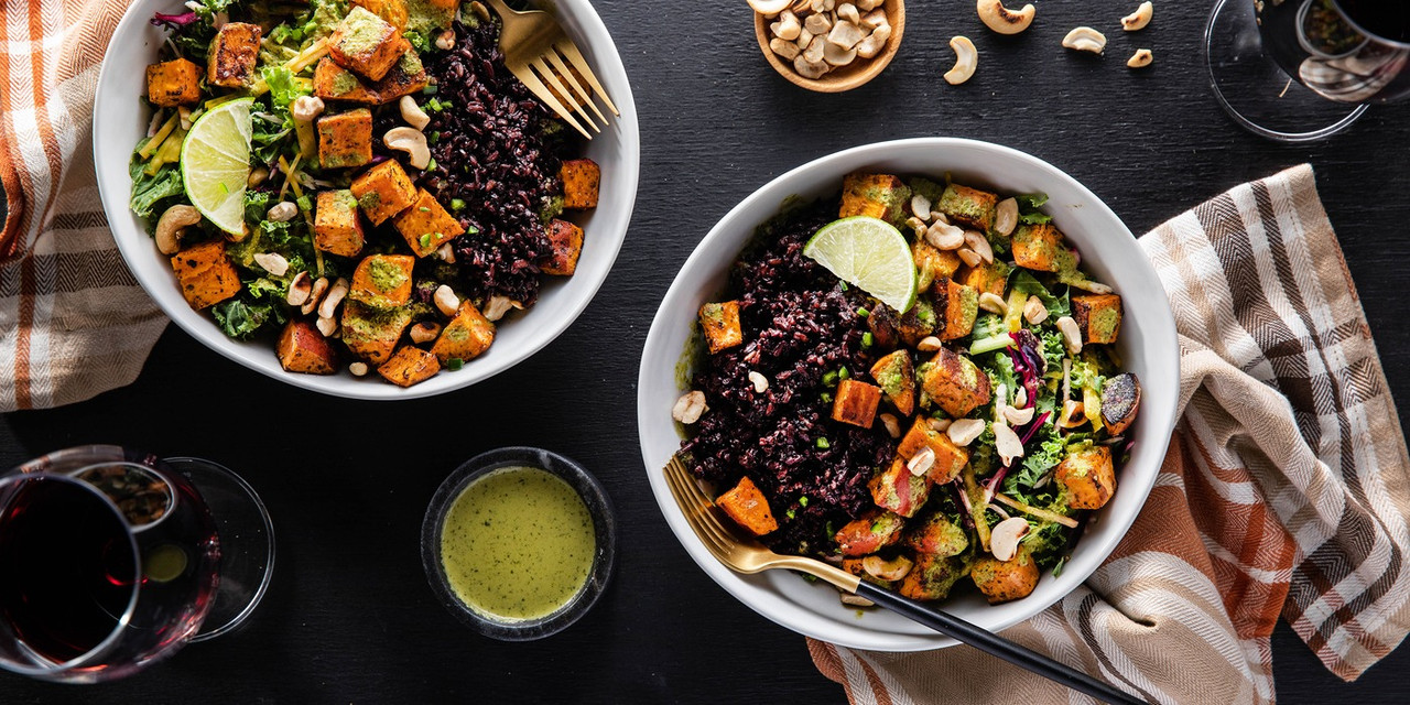 Heated Sweet Potato Bowls