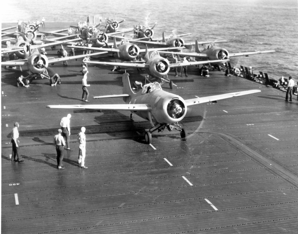 22 grum 680 F4F-3 Enterprise, Wake Is raid, 2.1942