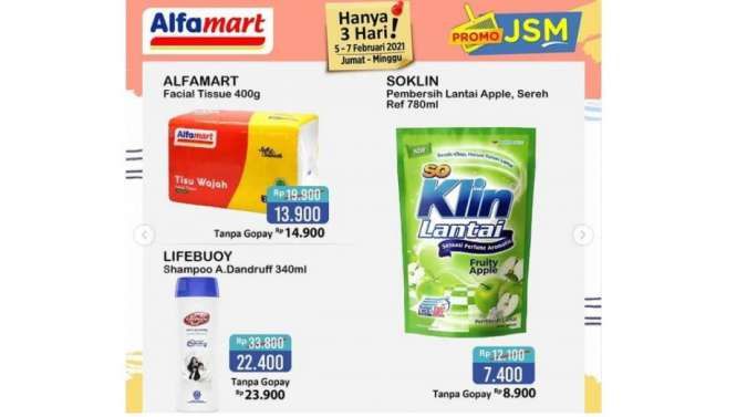 Katalog Promo JSM Alfamart 5-7 Februari 2021