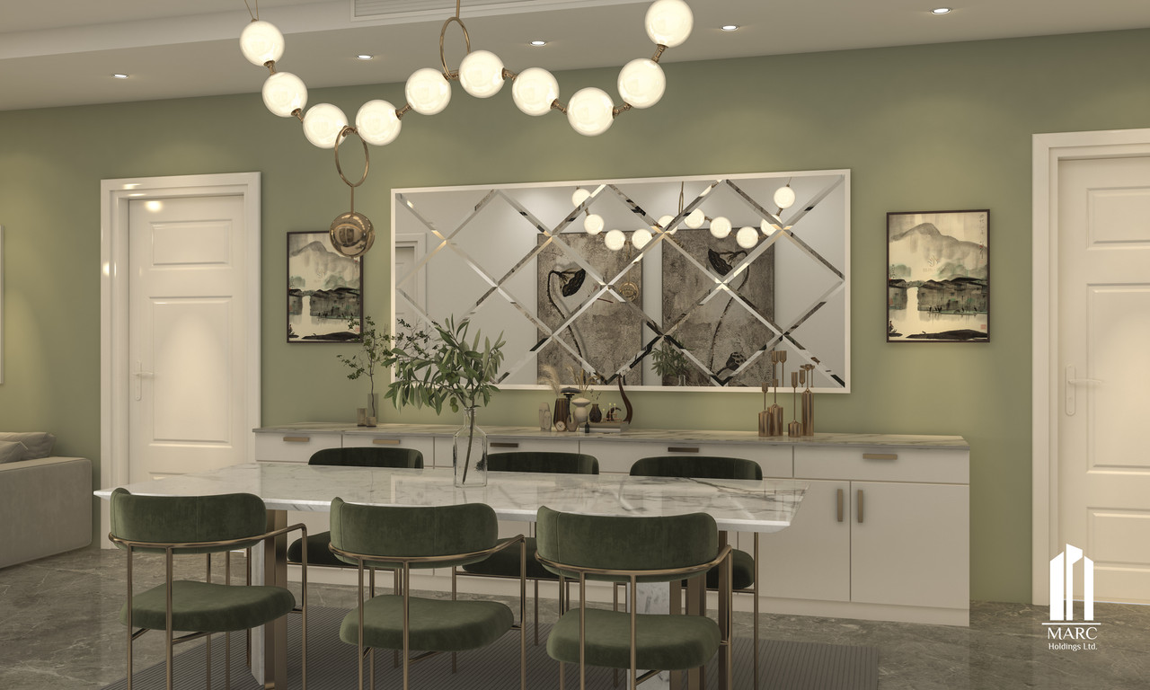 Grand Family Dining Space