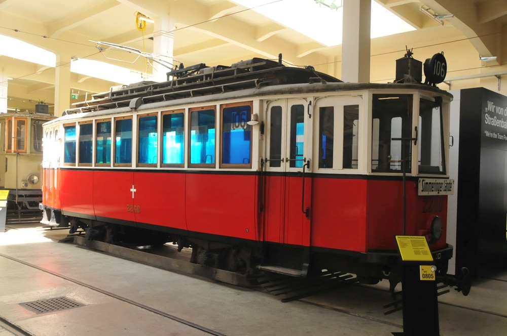 Tramvajski muzej u Beu 2-G-Wien-tramvajski-muzej-H1-2260-Waggonfabrik-Simmering-Lohnerwerke