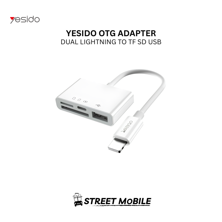YESIDO GS12 ADAPTER (LIGHTNING)