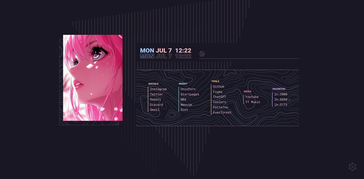 Ether - Rosé Pine Theme