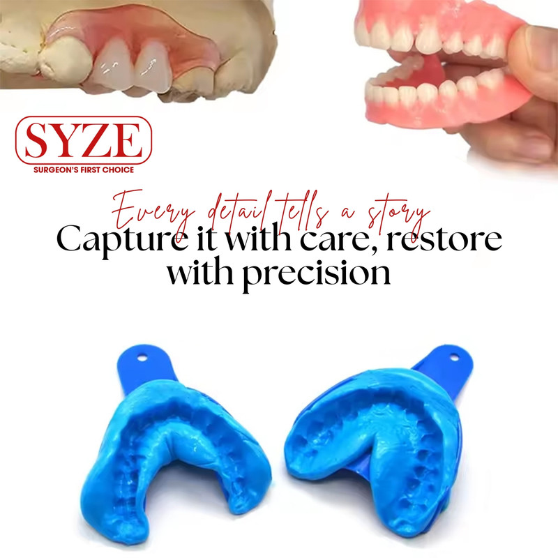 50 pezzi/borsa punte di miscelazione impressioni intraorali dentali