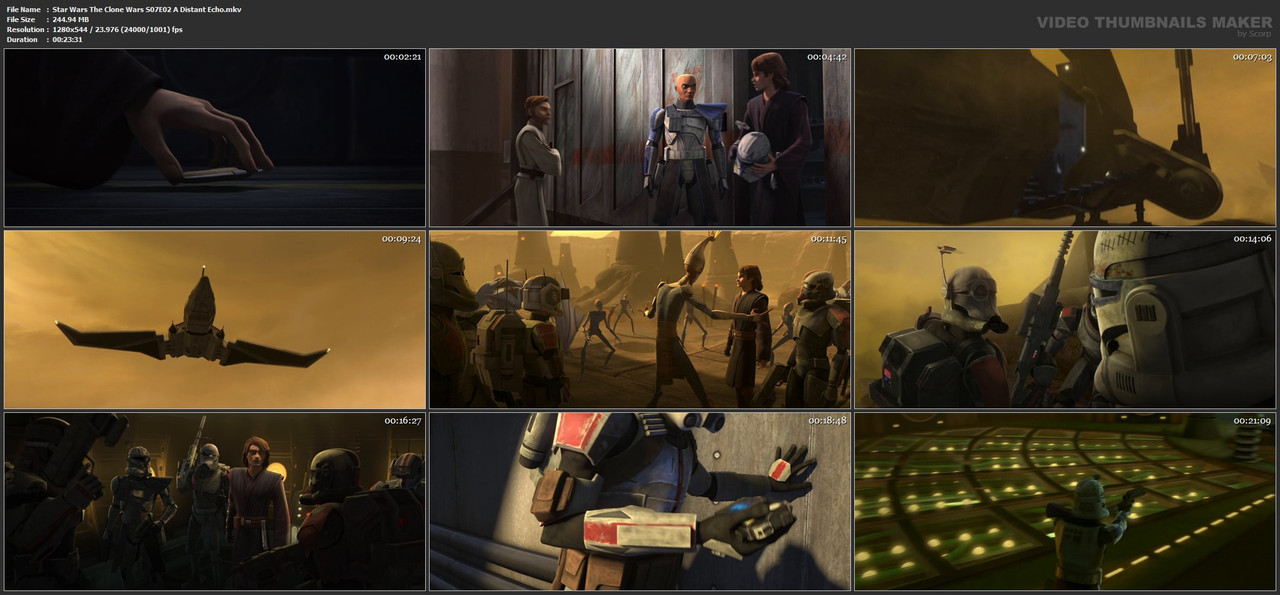 Star Wars The Clone Wars S07E02 A Distant Echo.mkv