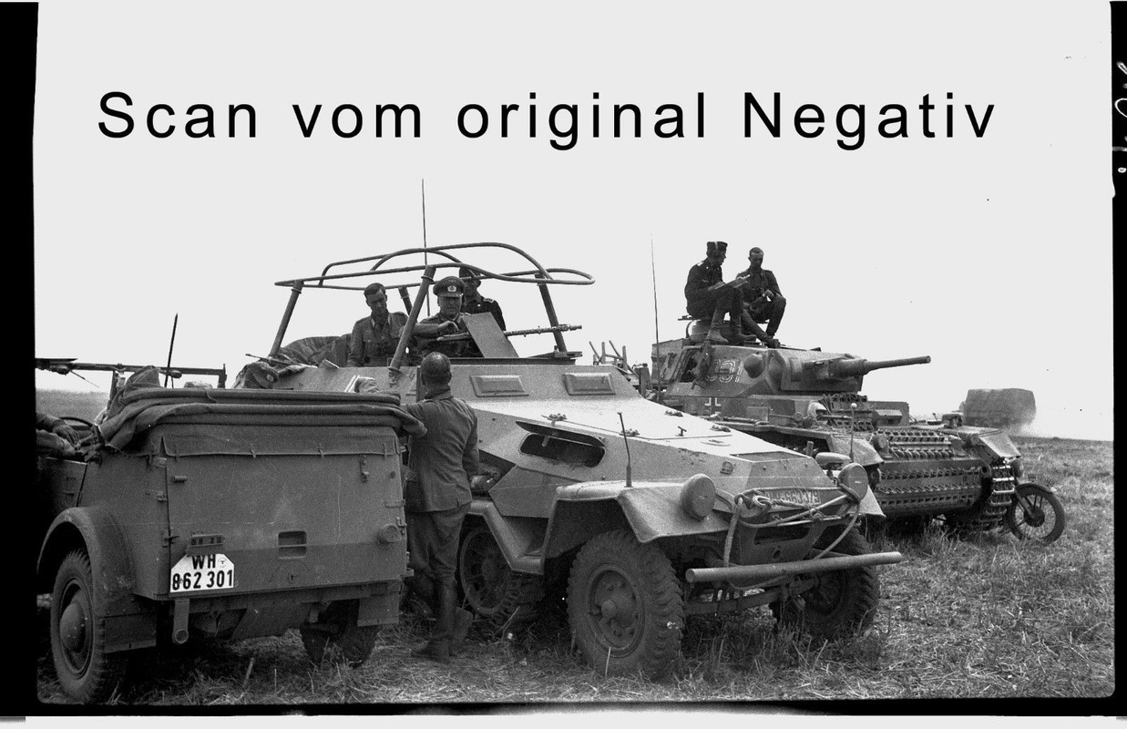 Schützenpanzer Greif Sd Kfz 251 im Gelände mit S