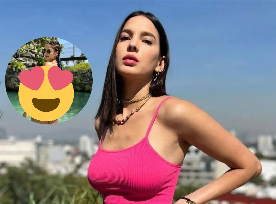 Desde la playa, Ary Tenorio, novia de Luisito Comunica enamora con micro bikini