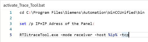 Trace Viewer in conjunction with a Unified Comfort Panel Trace Viewer in conjunction with a Unified Comfort Panel