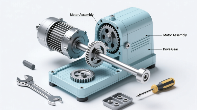 Замена мотора в овощерезке