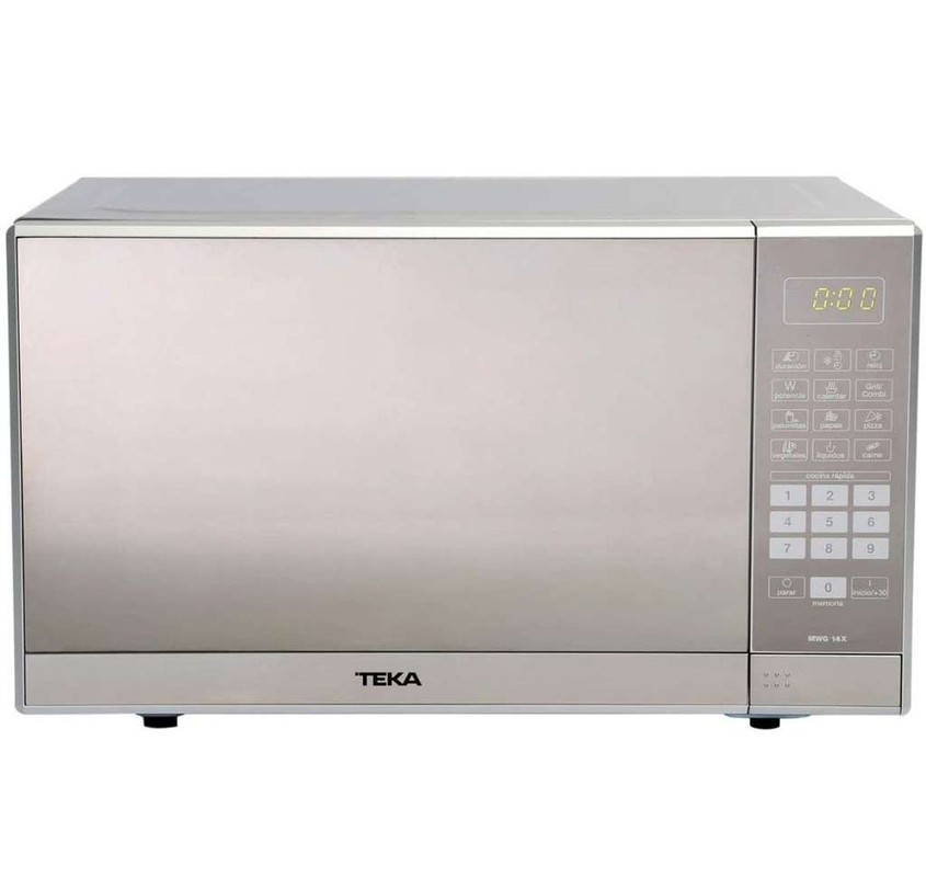 Amazon: Horno de Microondas con Grill Teka 1.4 Pies Cúbicos Acero Inox 
