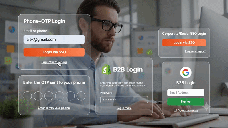 Shopify B2B Solutions | Advanced B2B Login & Authentication
