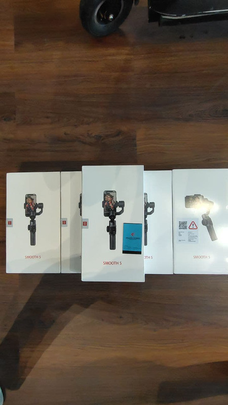 jual ZHIYUN Smooth 5 Handheld Stabilizer 3-Axis Smartphone Gimbal murah harga malang