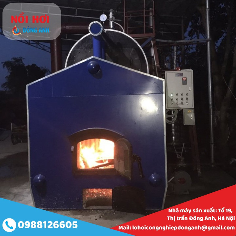 nồi hơi cho lò sấy gỗ