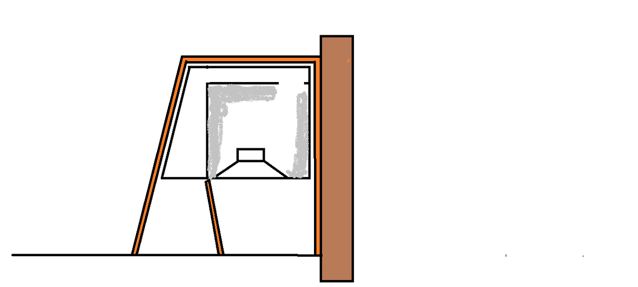 Ящик в нише