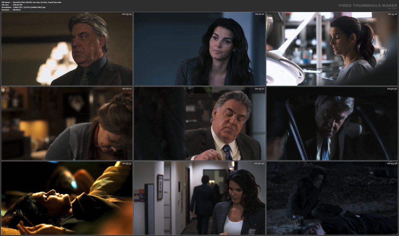 Rizzoli & Isles S01E01 See One, Do One, Teach One.mkv