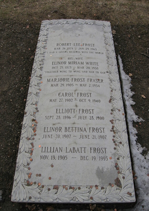 Robert-Frost-s-grave-Bennington-VT