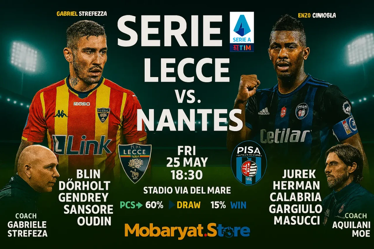 معاينة مباراة: ليتشي ضد بيسا 