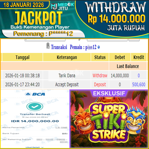 jackpot-permainan-slot-super-tiki-strike-pragmaticplay-rp14000000--dibayar-lunas-di-medokjitu