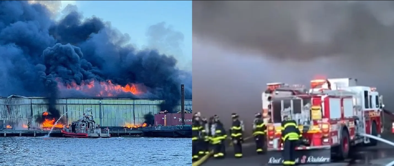 Incendio arrasa con pruebas de delitos en Nueva York