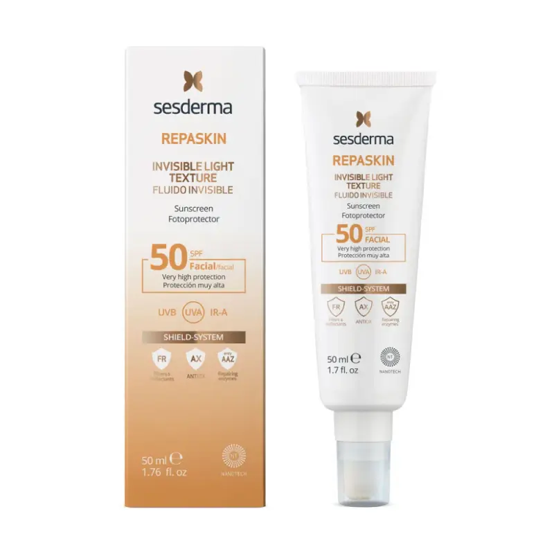 Repaskin Fluido Invisible Spf 50+ x 50 ML