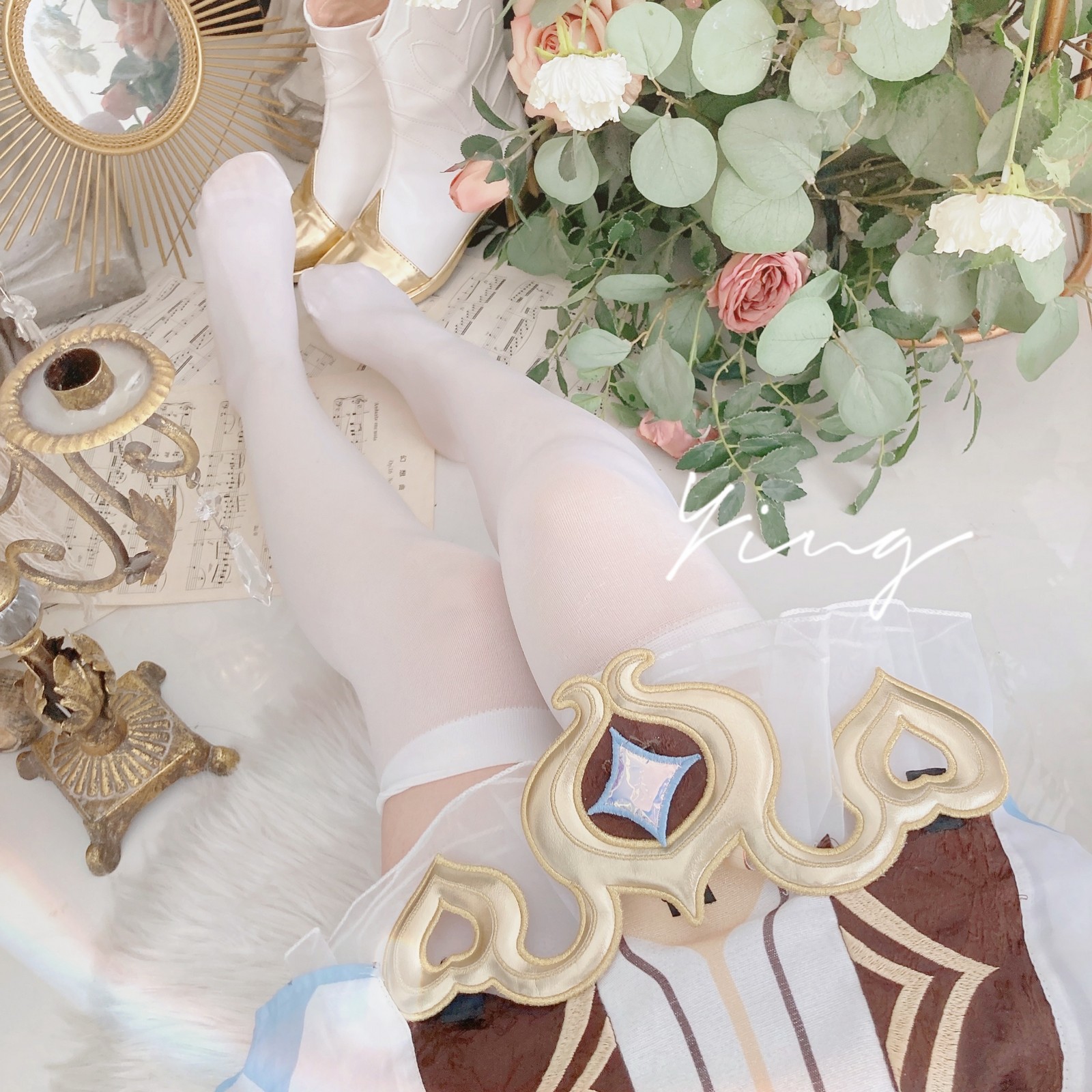 Seele麦麦荧纯白物语 Cosplay｜原神主题高清写真集（145P-445MB）插图3
