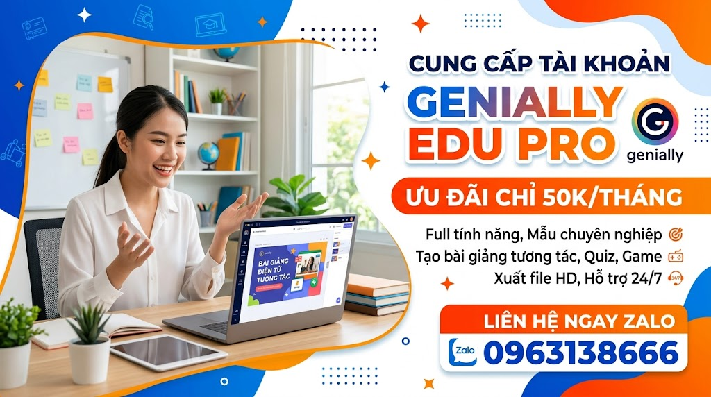 genially edu pro giá rẻ
