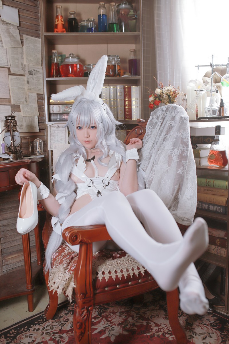 Asagiriai（愛ちゃん）兔女郎Cosplay写真图集 性感兔女郎主题 27P (321MB)插图