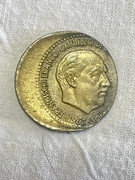 Colección completa de monedas de 1 peseta. Todas del año 1963. TODAS DESPLAZADAS 4-F2-DC7-CF-5255-421-C-90-B0-A0-AACDC1-DD40
