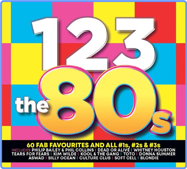 1-2-3: The 80s (3CD, Compilation, 2021) mp3 320 Kbps