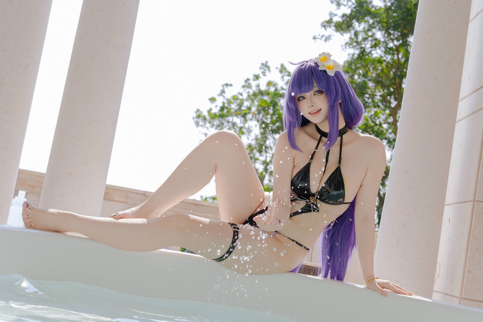 屿鱼 Yuyu Mogador 水着 Cosplay 写真图集（81P｜240MB）插图7