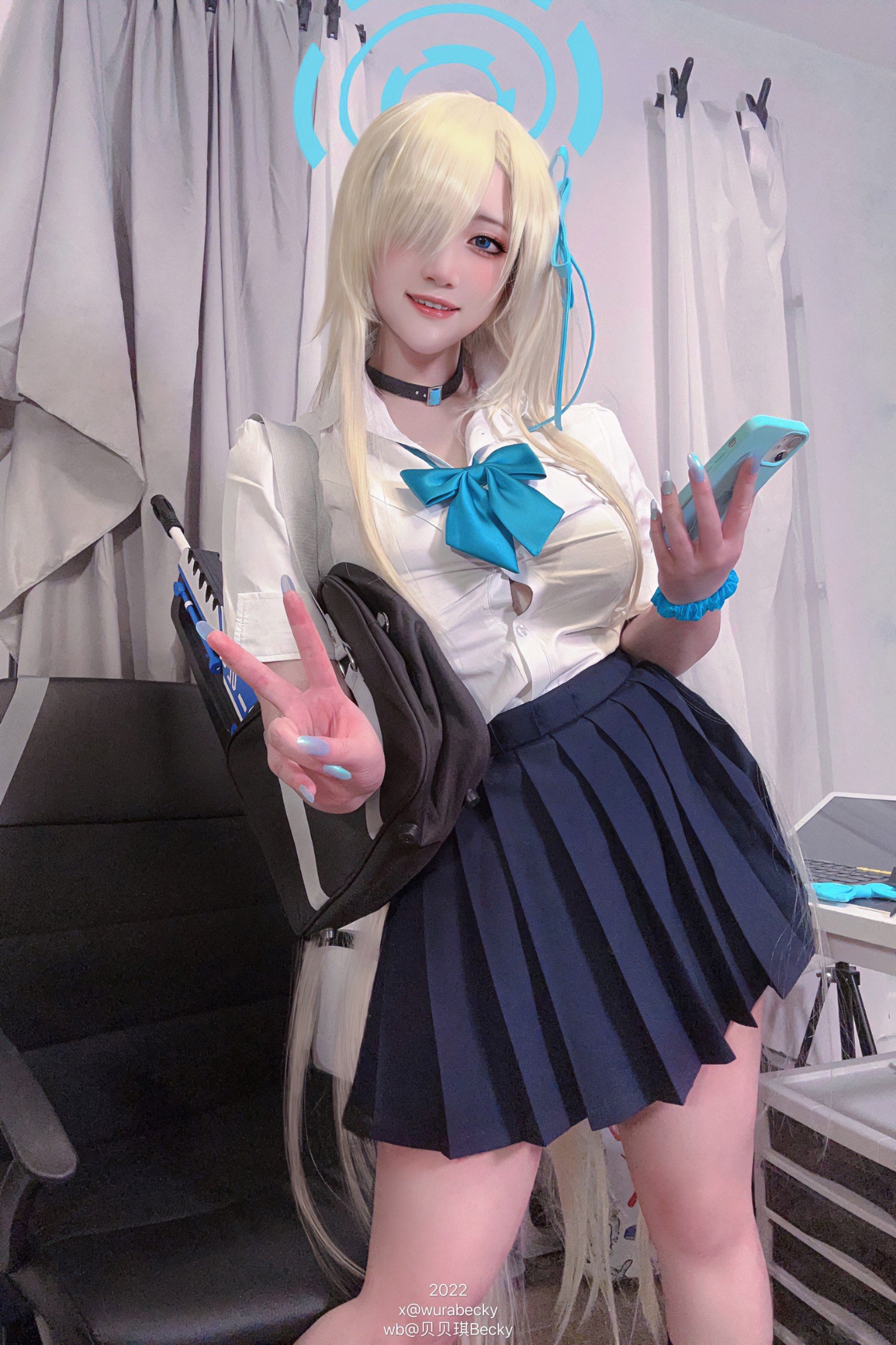 贝贝琪 Becky 明日奈 Cosplay 写真＋视频合集（34P｜2V｜183MB）插图4