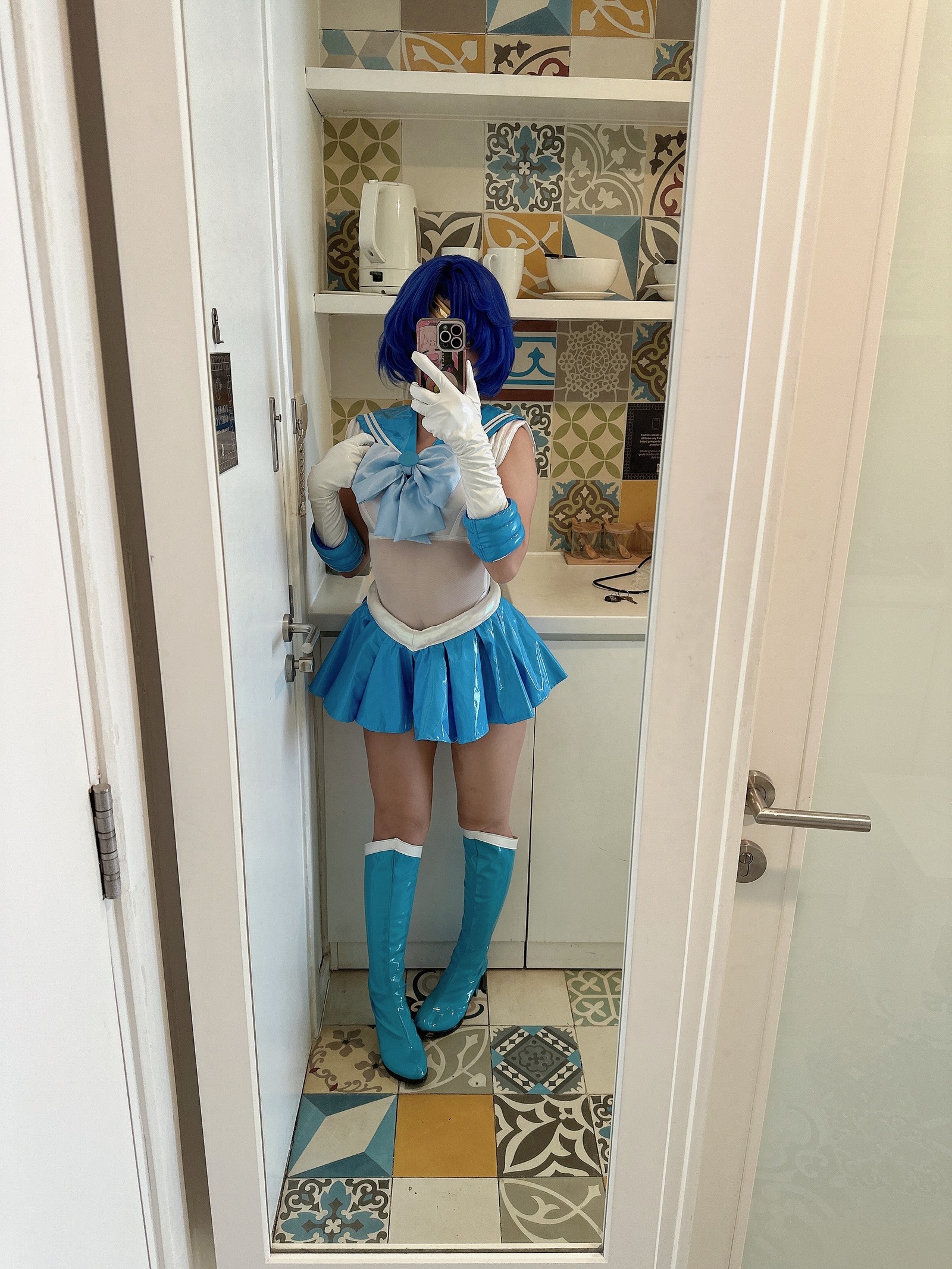 Puy Puy – Sailor Mercury 水手水星 Cosplay 写真（288P+10V-2.26GB）美少女战士插图