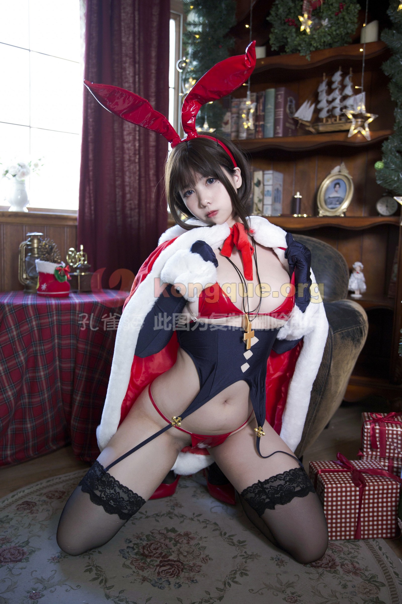 Meroko_魅瞳 – 魔太郎兔女郎 Cos 写真（24P-299.8M）兔女郎主题性感高清图包插图8