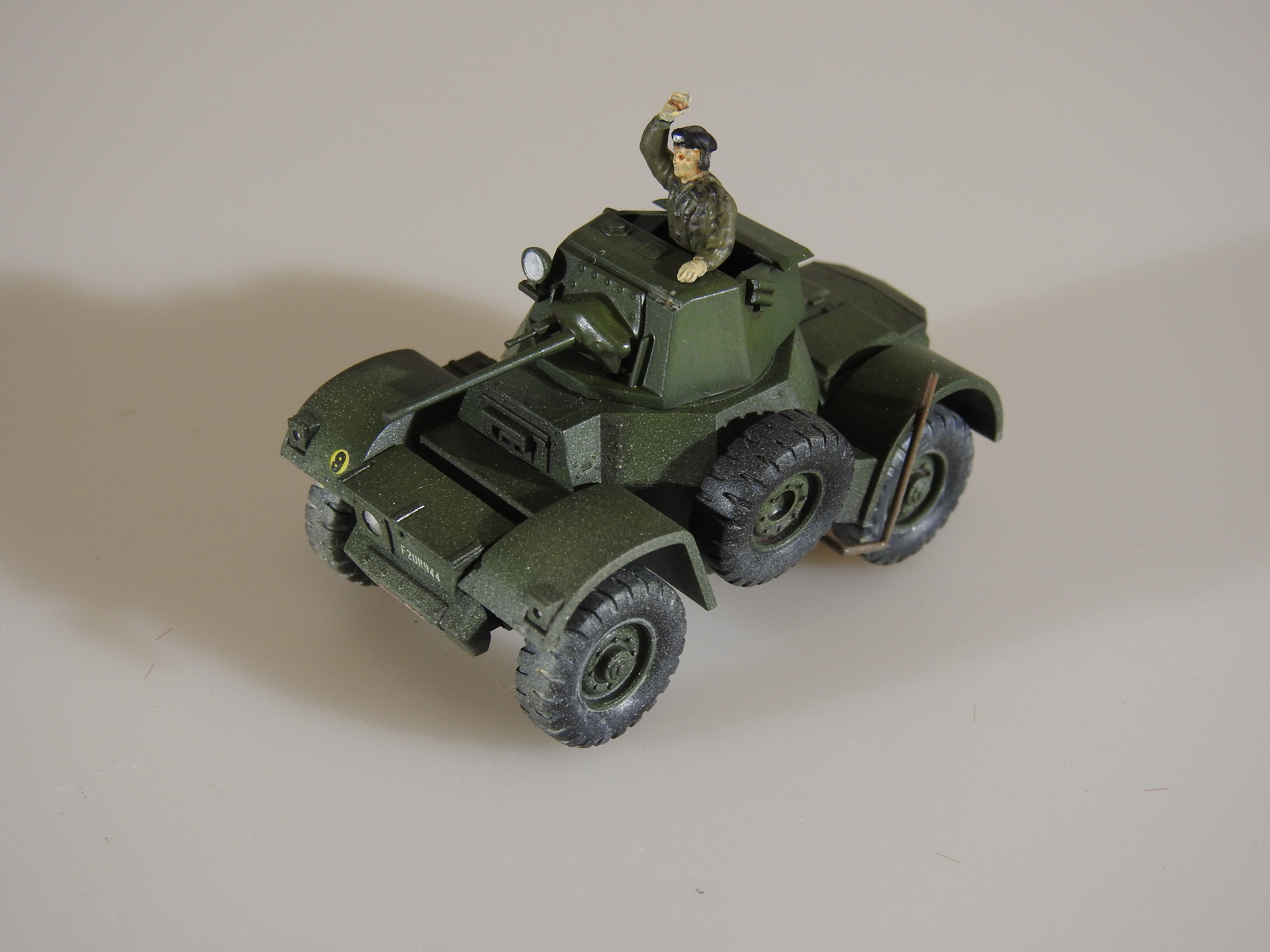 Daimler Armoured Car Mk II, Hasegawa, 1/72 - Klar DSCN7647