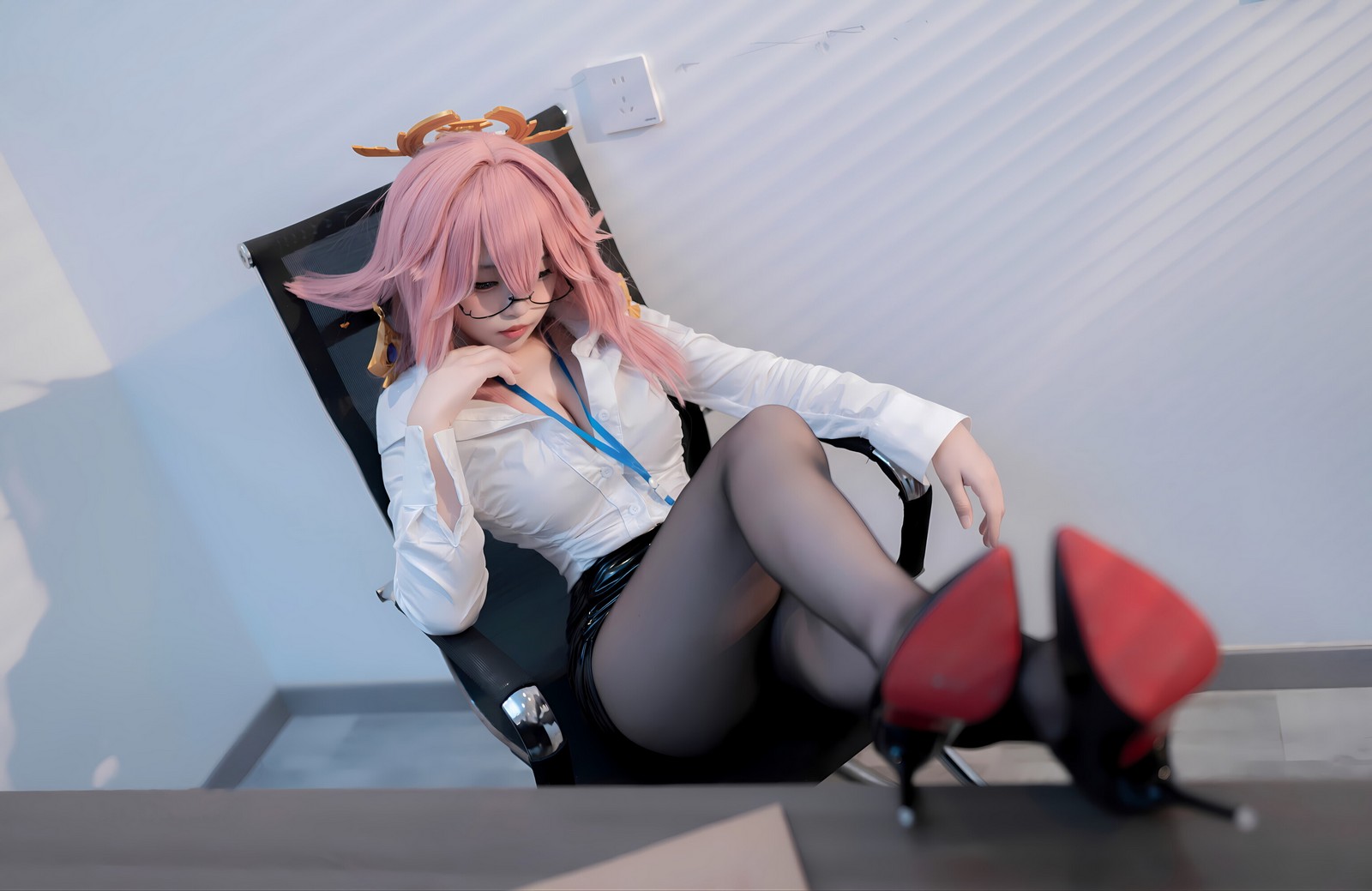 Bangni邦尼 – 面试主题 写真集（85P-16V-1.05GB）剧情向插图7