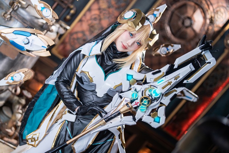 切切Celia Kiriko Cosplay NIKKE Goddess of Victory 写真 150P+5V插图3