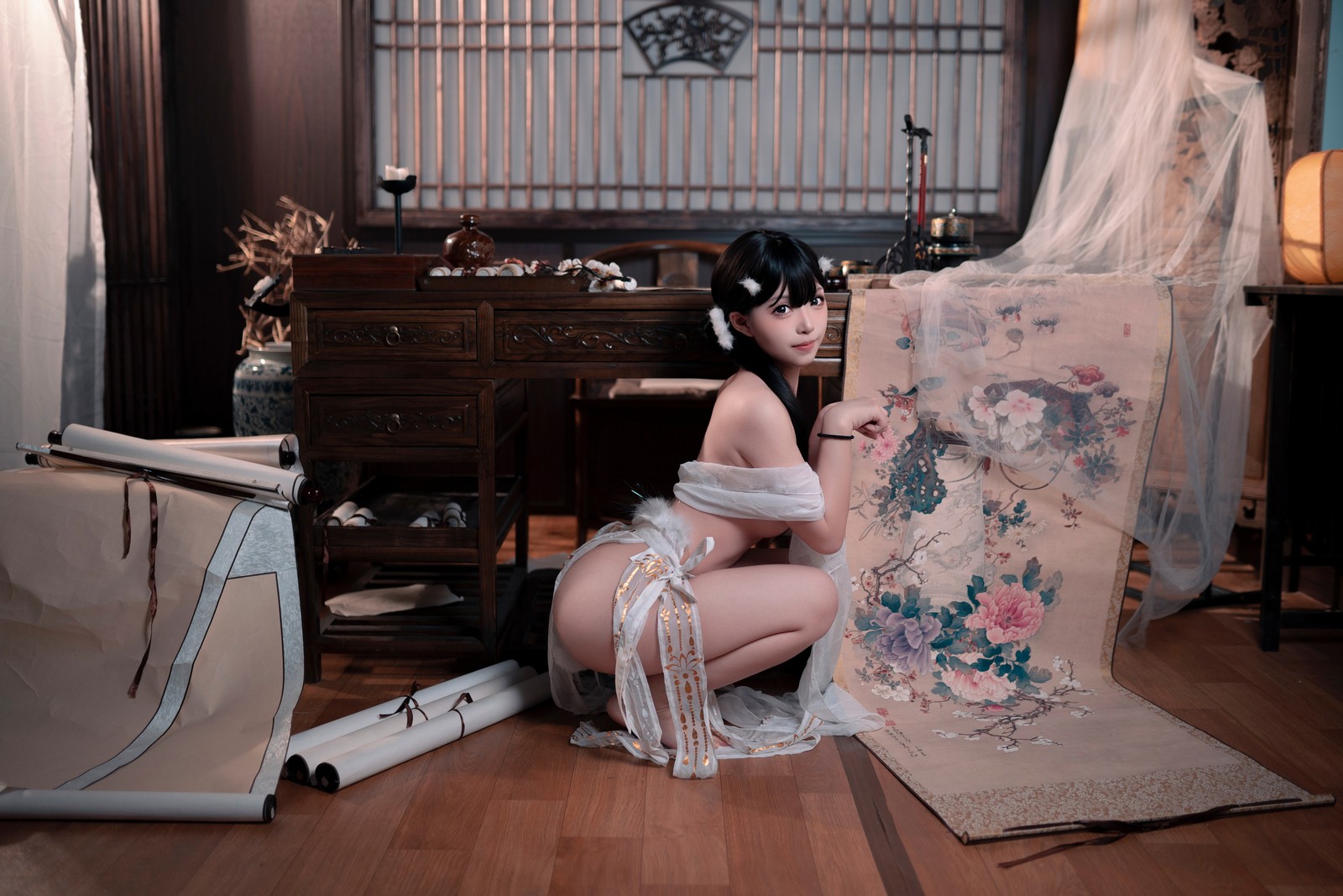 Bangni邦尼 – 古风兔子 Cosplay 高清写真集（81P-6V-1.12GB）国风主题插图5