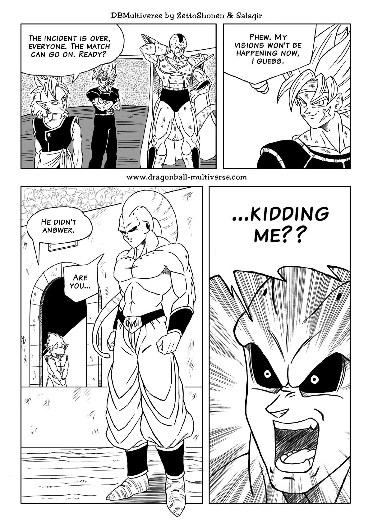 Dragon ball multiverse манга фото 115