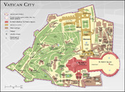 VATICANO -  Pio XI (1922 - 1939) Vaticano-Mapa