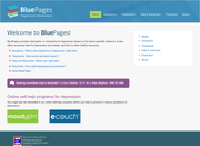 blue pages homepage