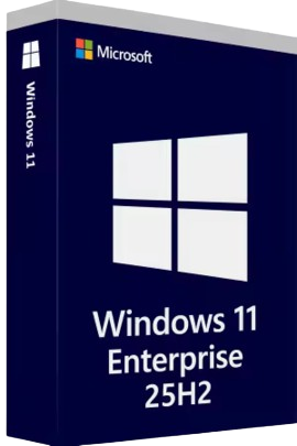 Windows 11 Enterprise 25H2 Build 26200.7623 (non è richiesto TPM) Preattivato a gennaio 2026 64 Bit - Ita