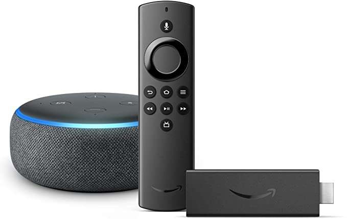 Amazon: Paquete de Echo Dot (3ra gen) y Fire TV Stick Lite 