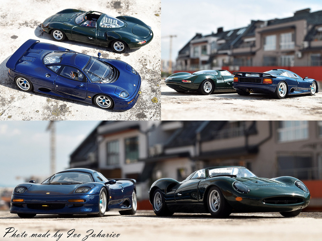 '66 Jaguar XJ13 & '90 XJR-15 (AUTOart & Spark)_01_