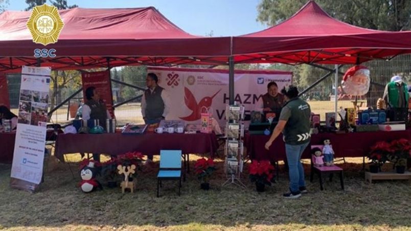 En este sitio encuentras Flor de Nochebuena cultivada por reos de la Ciudad de México