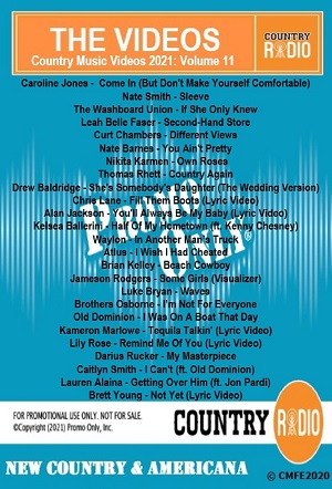 +V I D E O S - V - Promo Only Country Radio 'The Videos' - Page 2 11-2021-VA-Promo-Only-Country-Radio-The-Videos