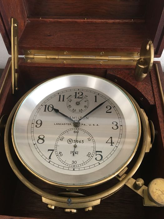 Hamilton Marine Chronometer - Modelo 21 Frente-1