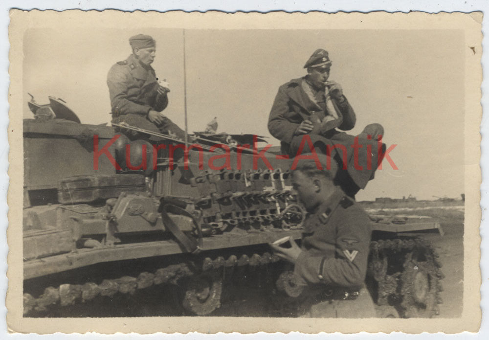 Foto Wehrmacht 3. TK Panzer Div. Stug Sturmgeschütz Russland 194