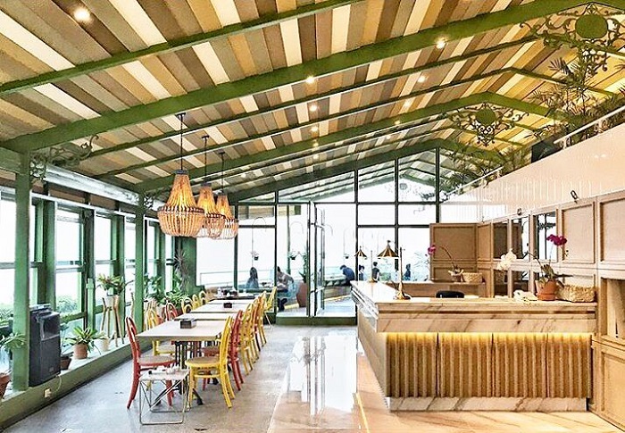 Sky Garden Cafe.