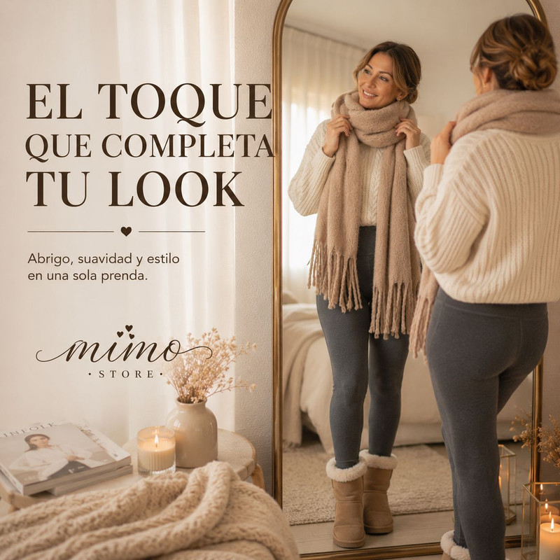 Bufanda Nube lifestyle