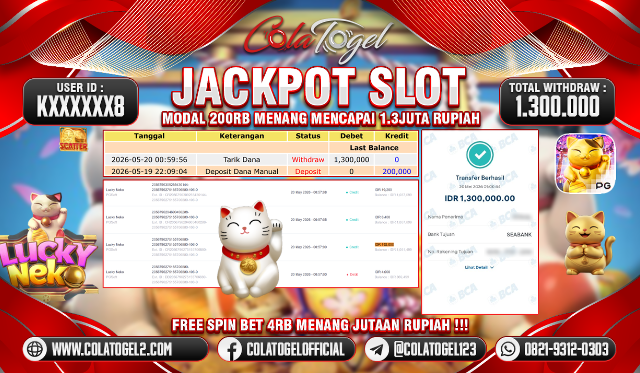 JACKPOT SLOT GACOR!!